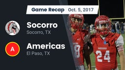 Recap: Socorro  vs. Americas  2017