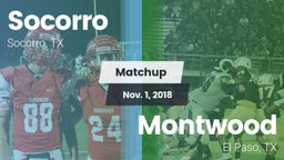 Matchup: Socorro  vs. Montwood  2018