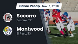 Recap: Socorro  vs. Montwood  2018