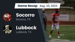 Recap: Socorro  vs. Lubbock  2023