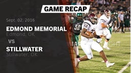 Recap: Edmond Memorial  vs. Stillwater  2016