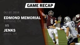 Recap: Edmond Memorial  vs. Jenks  2016