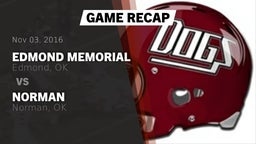 Recap: Edmond Memorial  vs. Norman  2016