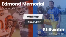 Matchup: Edmond Memorial vs. Stillwater  2017