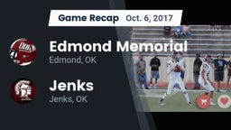 Recap: Edmond Memorial  vs. Jenks  2017