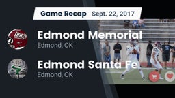 Recap: Edmond Memorial  vs. Edmond Santa Fe 2017