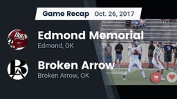 Recap: Edmond Memorial  vs. Broken Arrow  2017