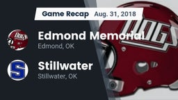 Recap: Edmond Memorial  vs. Stillwater  2018