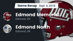 Recap: Edmond Memorial  vs. Edmond North  2018