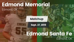 Matchup: Edmond Memorial vs. Edmond Santa Fe 2019