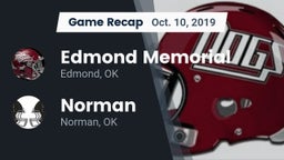 Recap: Edmond Memorial  vs. Norman  2019