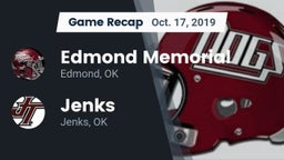 Recap: Edmond Memorial  vs. Jenks  2019