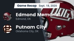 Recap: Edmond Memorial  vs. Putnam City  2020