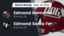 Recap: Edmond Memorial  vs. Edmond Santa Fe 2020