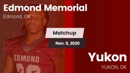 Matchup: Edmond Memorial vs. Yukon  2020