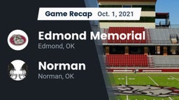 Recap: Edmond Memorial  vs. Norman  2021