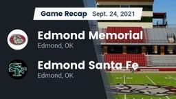 Recap: Edmond Memorial  vs. Edmond Santa Fe 2021