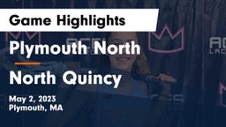 Plymouth North  vs North Quincy  Game Highlights - May 2, 2023
