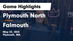 Plymouth North  vs Falmouth  Game Highlights - May 22, 2023