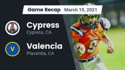 Recap: Cypress  vs. Valencia  2021
