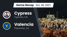 Recap: Cypress  vs. Valencia  2021
