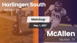 Matchup: Harlingen South vs. McAllen  2017