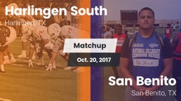 Matchup: Harlingen South vs. San Benito  2017