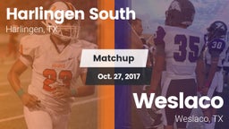 Matchup: Harlingen South vs. Weslaco  2017