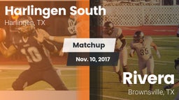 Matchup: Harlingen South vs. Rivera  2017