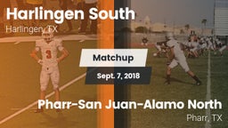 Matchup: Harlingen South vs. Pharr-San Juan-Alamo North  2018