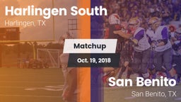 Matchup: Harlingen South vs. San Benito  2018