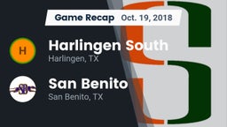 Recap: Harlingen South  vs. San Benito  2018