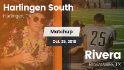 Matchup: Harlingen South vs. Rivera  2018