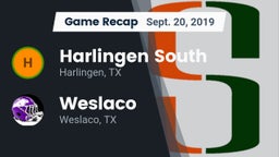 Recap: Harlingen South  vs. Weslaco  2019