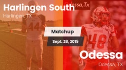 Matchup: Harlingen South vs. Odessa  2019