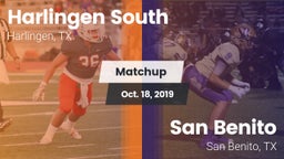 Matchup: Harlingen South vs. San Benito  2019