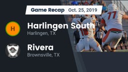 Recap: Harlingen South  vs. Rivera  2019