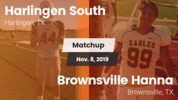 Matchup: Harlingen South vs. Brownsville Hanna  2019