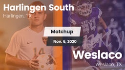 Matchup: Harlingen South vs. Weslaco  2020