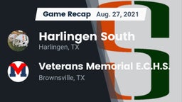 Recap: Harlingen South  vs. Veterans Memorial E.C.H.S. 2021
