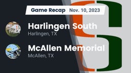 Recap: Harlingen South  vs. McAllen Memorial  2023