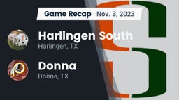 Recap: Harlingen South  vs. Donna  2023