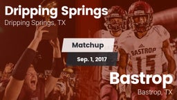 Matchup: Dripping Springs vs. Bastrop  2017
