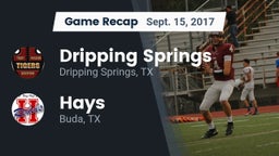 Recap: Dripping Springs  vs. Hays  2017