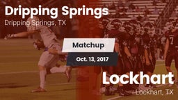 Matchup: Dripping Springs vs. Lockhart  2017