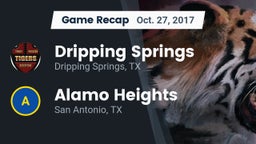 Recap: Dripping Springs  vs. Alamo Heights  2017
