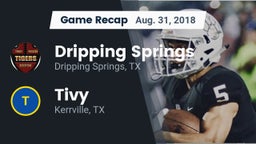 Recap: Dripping Springs  vs. Tivy  2018