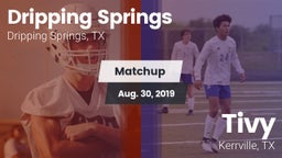 Matchup: Dripping Springs vs. Tivy  2019