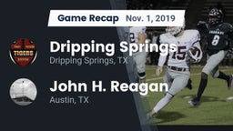 Recap: Dripping Springs  vs. John H. Reagan  2019
