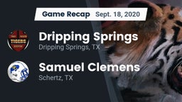 Recap: Dripping Springs  vs. Samuel Clemens  2020